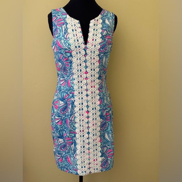 Lilly Pulitzer x Target 20th Anniversary Collection Shift Mini Dress, Size 6 - Picture 2 of 14